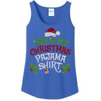 Funny Christmas This Is My Christmas Pajamas Cute Gift Ladies Essential Tank