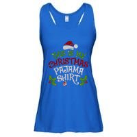 Funny Christmas This Is My Christmas Pajamas Cute Gift Ladies Essential Flowy Tank