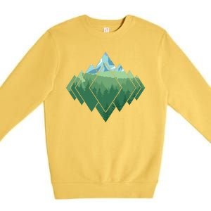 Family Camping Trip Premium Crewneck Sweatshirt