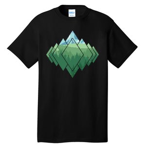 Family Camping Trip Tall T-Shirt