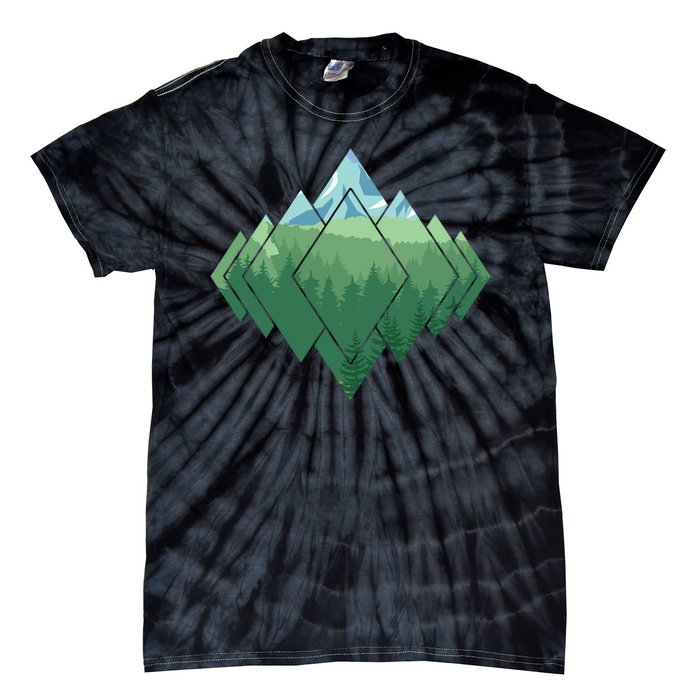 Family Camping Trip Tie-Dye T-Shirt