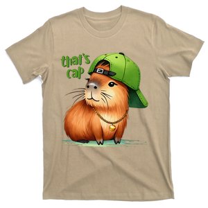 Funny Capybara ThatS Cap Capybara Baseball Cap ItS A Lie T-Shirt