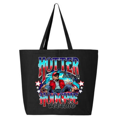 Funny Cute Trump Hotter Than A Hoochie Coochie 25L Jumbo Tote