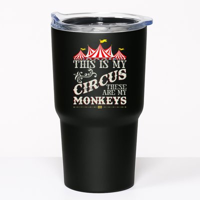 Funny Carnival This Is My Circus These Are My Monkeys Circus Tumbler