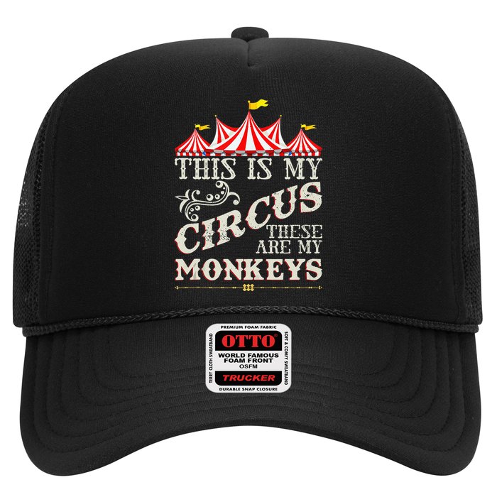 Funny Carnival This Is My Circus These Are My Monkeys Circus Hat