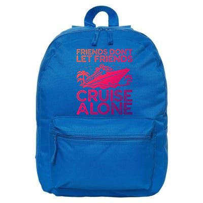 Friends Cruise Trip Summer Vacation Friends Travel Gift 16 in Basic Backpack
