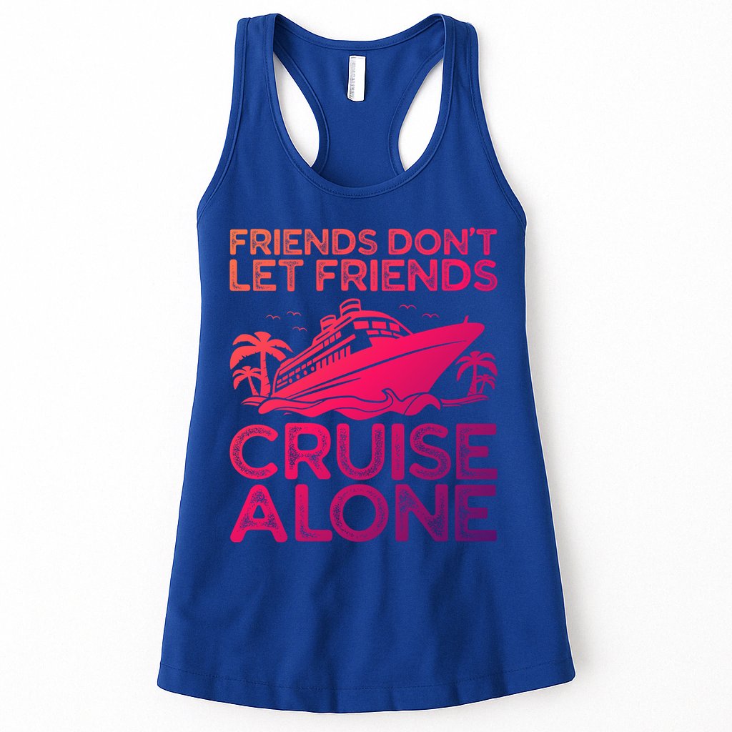 Friends Cruise Trip Summer Vacation Friends Travel Gift Womens Tank Top