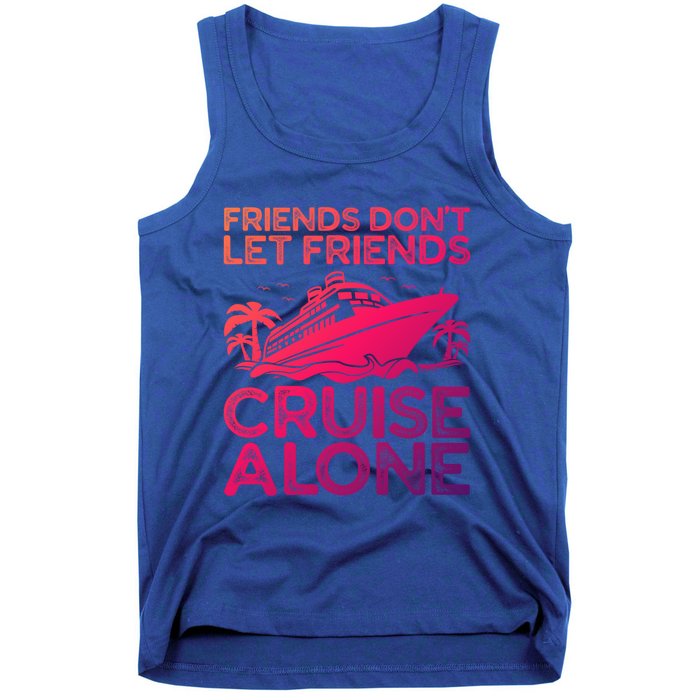 Friends Cruise Trip Summer Vacation Friends Travel Gift Tank Top