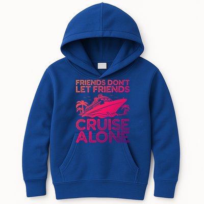 Friends Cruise Trip Summer Vacation Friends Travel Gift Kids Hoodie