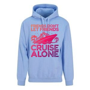 Friends Cruise Trip Summer Vacation Friends Travel Gift Unisex Surf Hoodie