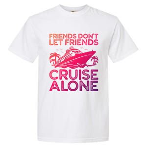 Friends Cruise Trip Summer Vacation Friends Travel Gift Garment-Dyed Heavyweight T-Shirt