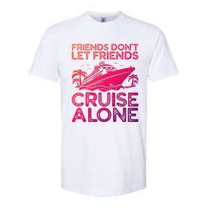 Friends Cruise Trip Summer Vacation Friends Travel Gift Softstyle CVC T-Shirt