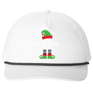 Funny Christmas The Birthday Elf December Born Gift Snapback Five-Panel Rope Hat