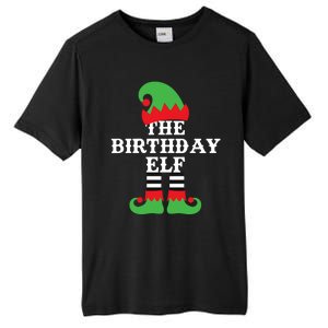 Funny Christmas The Birthday Elf December Born Gift Tall Fusion ChromaSoft Performance T-Shirt