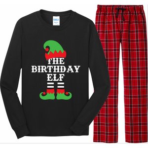 Funny Christmas The Birthday Elf December Born Gift Long Sleeve Pajama Set