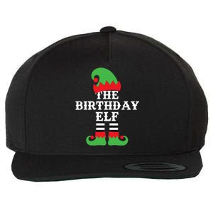 Funny Christmas The Birthday Elf December Born Gift Wool Snapback Cap