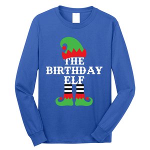 Funny Christmas The Birthday Elf December Born Gift Long Sleeve Shirt