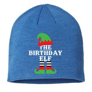 Funny Christmas The Birthday Elf December Born Gift Sustainable Beanie