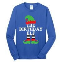 Funny Christmas The Birthday Elf December Born Gift Tall Long Sleeve T-Shirt