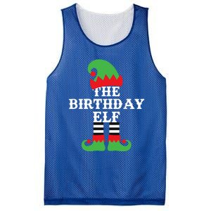 Funny Christmas The Birthday Elf December Born Gift Mesh Reversible Basketball Jersey Tank