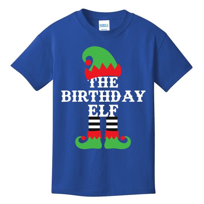 Funny Christmas The Birthday Elf December Born Gift Kids T-Shirt