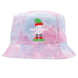 Funny Christmas The Birthday Elf December Born Gift Tie-Dyed Bucket Hat