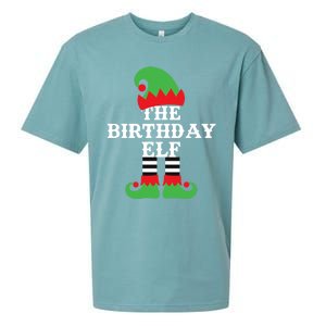 Funny Christmas The Birthday Elf December Born Gift Sueded Cloud Jersey T-Shirt