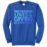 Family Camping Trip Funny Gift This Grandma Loves Camping Sweatshirt