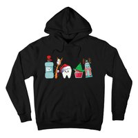 Funny Christmas Teeth Christmas Dentist Hoodie