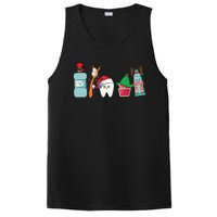 Funny Christmas Teeth Christmas Dentist PosiCharge Competitor Tank