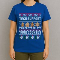 Funny Christmas Tech Supporgift Computer Programmer Gift T-Shirt