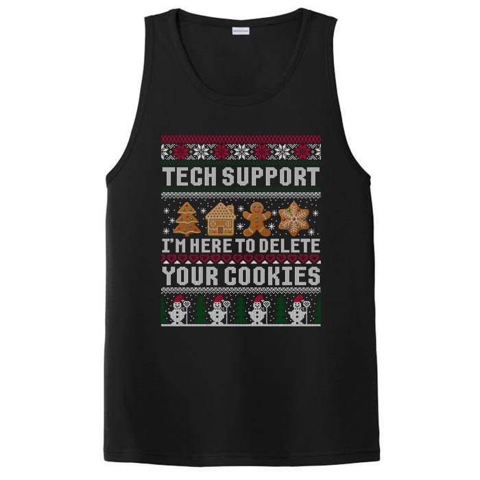 Funny Christmas Tech Support Computer Programmer Gift PosiCharge Competitor Tank