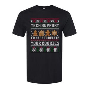 Funny Christmas Tech Support Computer Programmer Gift Softstyle CVC T-Shirt