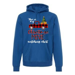 Funny Christmas This Is My Christmas Movie Watching Cute Gift Premium Hoodie