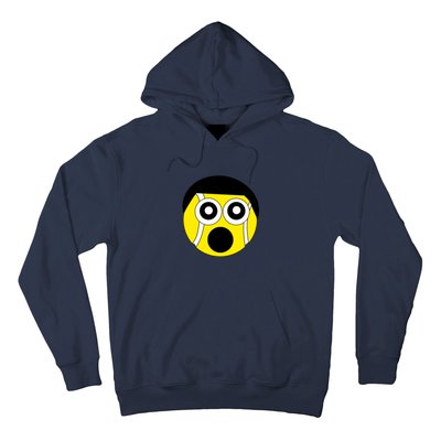 Fun Crazy Tennis Ball Face Hoodie