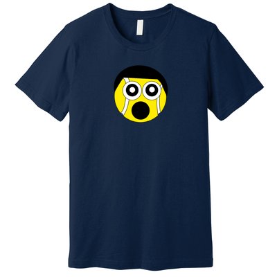 Fun Crazy Tennis Ball Face Premium T-Shirt