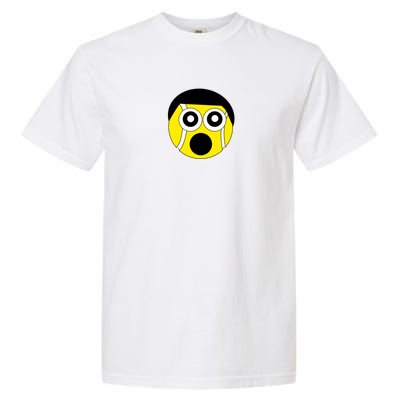 Fun Crazy Tennis Ball Face Garment-Dyed Heavyweight T-Shirt