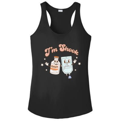 Funny Christmas Tee Crna Pacu ER ED ICU Cricital Care Nurse Ladies PosiCharge Competitor Racerback Tank