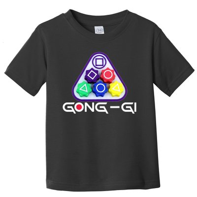 Funny Catching Toygonggi Korean Squid Traditional Game Toddler T-Shirt