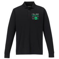 Funny Chemistry Teacher Science Gift Chemistry Performance Long Sleeve Polo