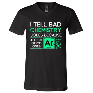 Funny Chemistry Teacher Science Gift Chemistry V-Neck T-Shirt