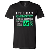 Funny Chemistry Teacher Science Gift Chemistry V-Neck T-Shirt