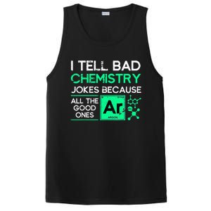 Funny Chemistry Teacher Science Gift Chemistry PosiCharge Competitor Tank