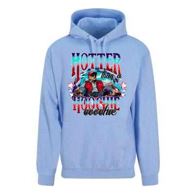 Funny Cute Trump Hotter Than A Hoochie Coochie Unisex Surf Hoodie