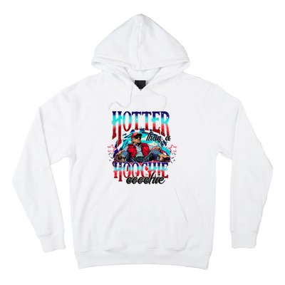 Funny Cute Trump Hotter Than A Hoochie Coochie Hoodie