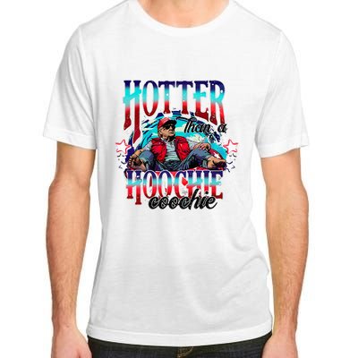 Funny Cute Trump Hotter Than A Hoochie Coochie Adult ChromaSoft Performance T-Shirt