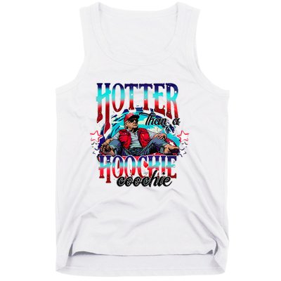 Funny Cute Trump Hotter Than A Hoochie Coochie Tank Top