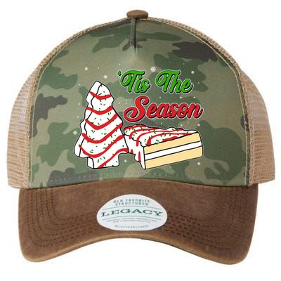 Funny Christmas Tis The Season Tree Cakes Legacy Tie Dye Trucker Hat