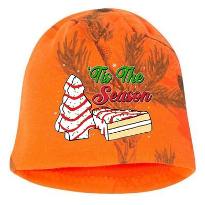 Funny Christmas Tis The Season Tree Cakes Kati - Camo Knit Beanie