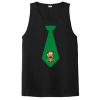 Funny Christmas Tie With Baby Reindeer For Family Dinner Merry Christmas Tie PosiCharge Competitor Tank